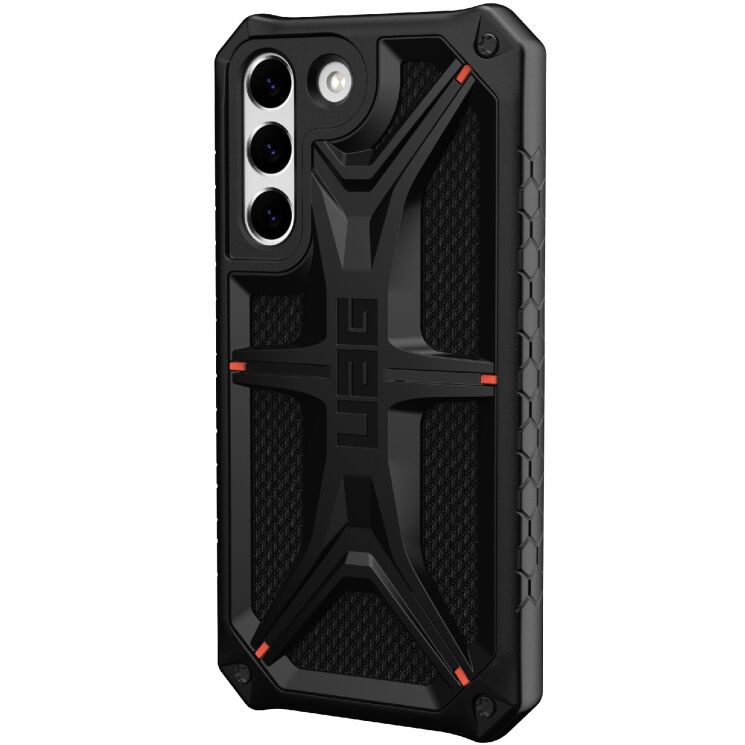 Защитный чехол URBAN ARMOR GEAR (UAG) Monarch Kevlar Series для Samsung Galaxy S22 (S901) - Kevlar Black: фото 2 из 10