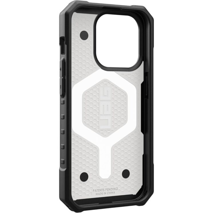 Защитный чехол URBAN ARMOR GEAR (UAG) Pathfinder MagSafe для Apple iPhone 15 Pro - White: фото 8 из 10