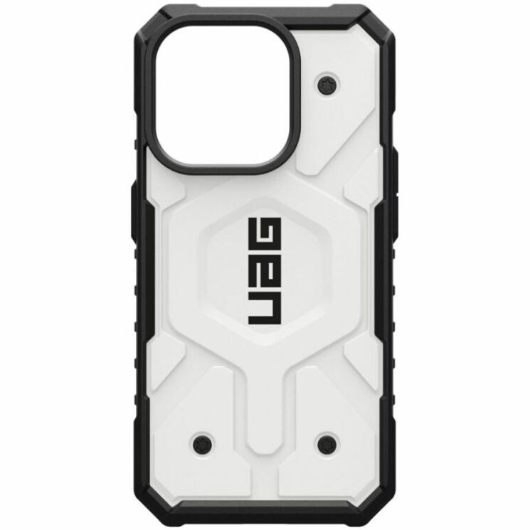 Защитный чехол URBAN ARMOR GEAR (UAG) Pathfinder MagSafe для Apple iPhone 15 Pro - White: фото 7 из 10