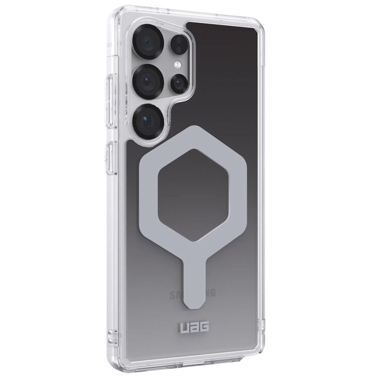 Захисний чохол URBAN ARMOR GEAR (UAG) Plyo Pro для Samsung Galaxy S25 Ultra (S938) 21448611404G - Black / Clear Ombre: фото 3 з 11