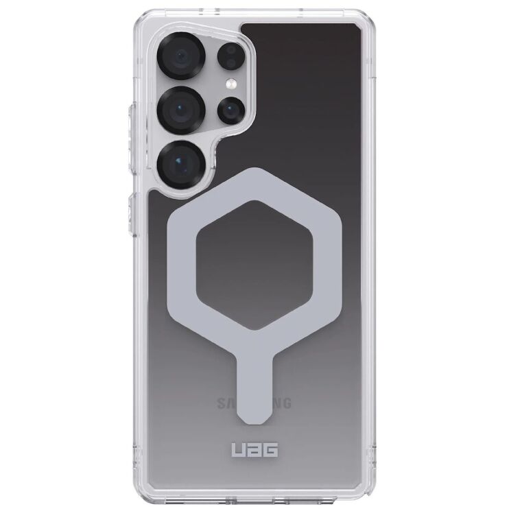 Захисний чохол URBAN ARMOR GEAR (UAG) Plyo Pro для Samsung Galaxy S25 Ultra (S938) 21448611404G - Black / Clear Ombre: фото 1 з 11