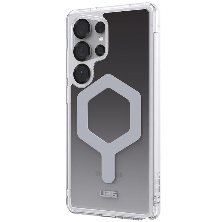 Захисний чохол URBAN ARMOR GEAR (UAG) Plyo Pro для Samsung Galaxy S25 Ultra (S938) 21448611404G - Black / Clear Ombre: фото 2 з 11