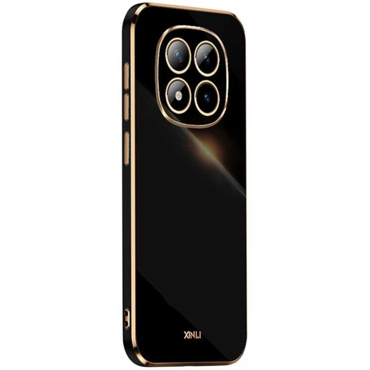 Защитный чехол XINLI Porcelain Design для Xiaomi Redmi Note 15 Pro - Black: фото 1 из 1