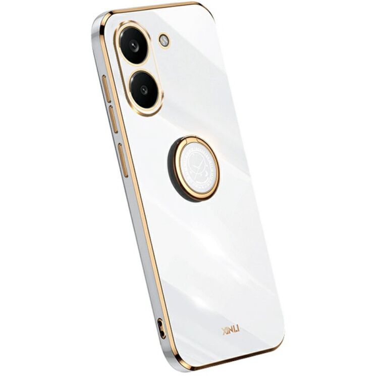 Захисний чохол XINLI Porcelain Ring для Xiaomi Poco X8 Pro - White: фото 1 з 6