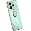 Захисний чохол XINLI Porcelain Ring для Xiaomi Redmi Note 14 5G - Cyan (379400C)