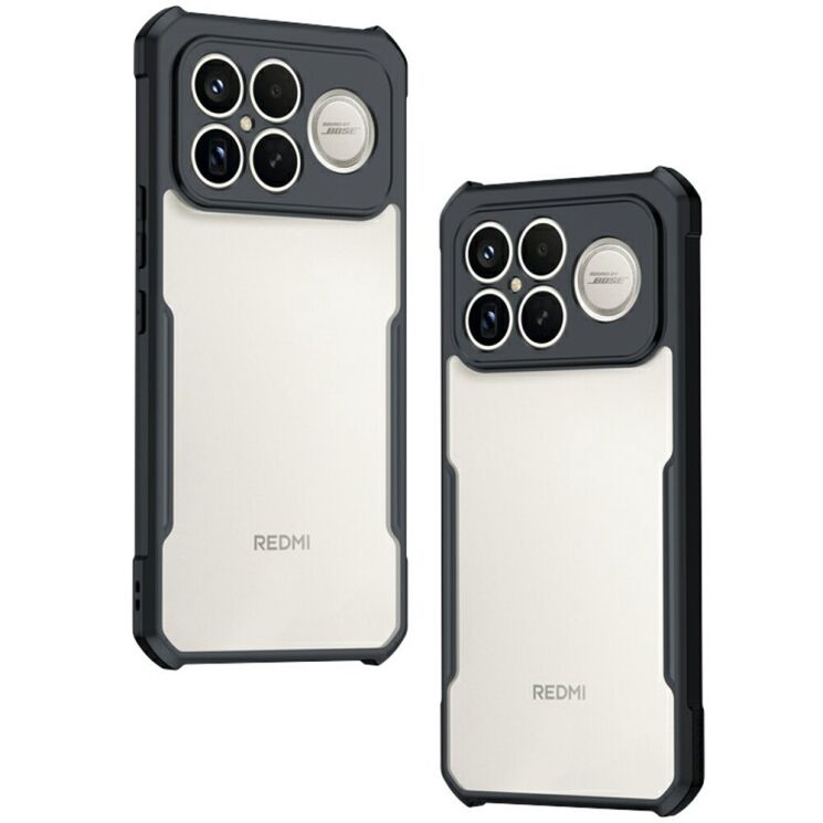 Защитный чехол XUNDD Rugged Case для Xiaomi Poco F8 Ultra - Black: фото 1 из 5