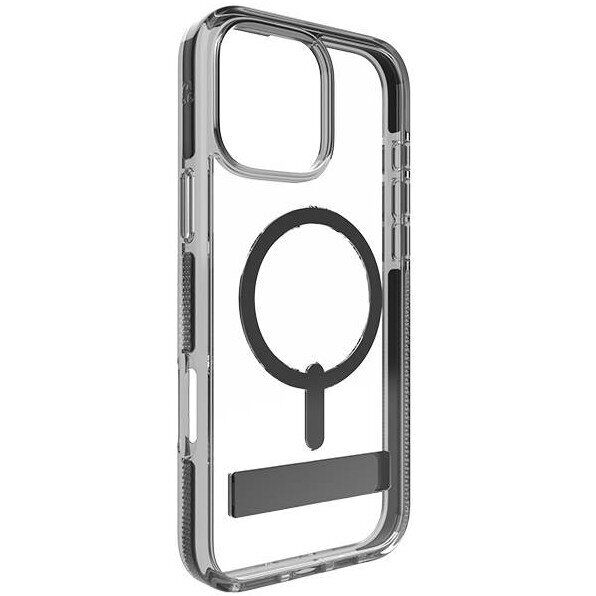 Защитный чехол Zagg Gear4 Piccadilly Snap with Kickstand для Apple iPhone 16 Pro Max (702316274) - Black: фото 3 из 5