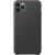 Оригинальный чехол Leather Case для Apple iPhone 11 Pro Max (MX0E2) - Black: фото 1 из 4