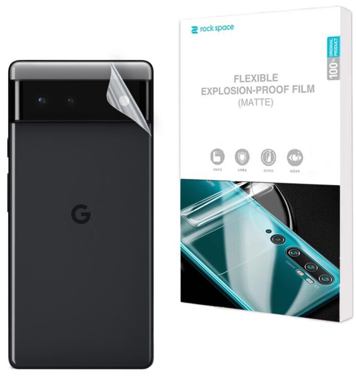 Антибликовая пленка на заднюю панель RockSpace Explosion-Proof Matte для Google Pixel 6: фото 1 из 9