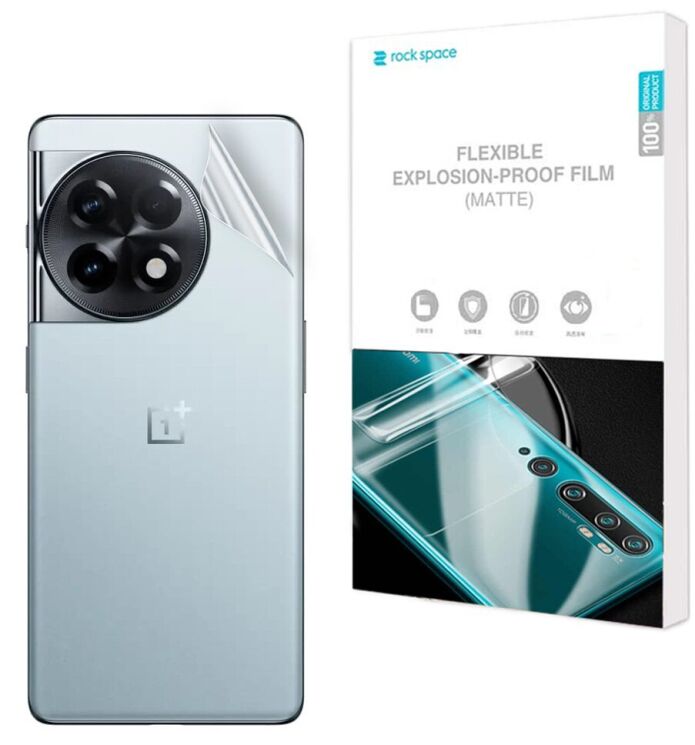 Антиблікова плівка на задню панель RockSpace Explosion-Proof Matte для OnePlus 11R / Ace 2: фото 1 з 9