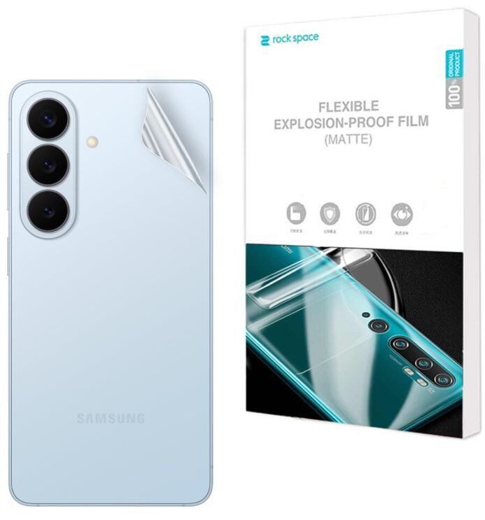 Антибликовая пленка на заднюю панель RockSpace Explosion-Proof Matte для Samsung Galaxy S26 (S942): фото 1 из 9