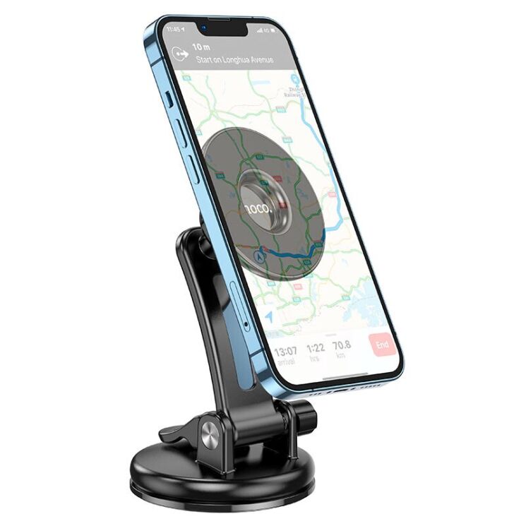 Автомобільний тримач Hoco CA113 - Black (982024B) Автомобільний тримач Hoco CA113 - Black: фото 1 з 8