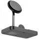 Беспроводное зарядное устройство Hoco CQ12 3 in 1 - Black (958267B). Фото 3 из 6