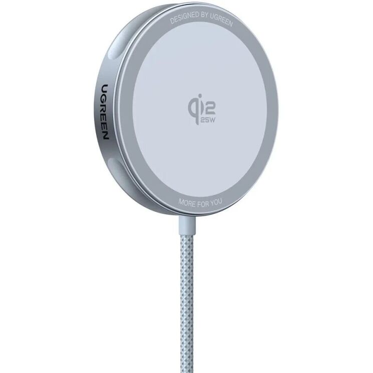 Бездротовий зарядний пристрій UGREEN W753 MagFlow (25W) QI2 (55959) - Starlight Blue (958314L) Бездротовий зарядний пристрій UGREEN W753 MagFlow (25W) QI2 (55959) - Starlight Blue: фото 2 з 11