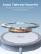 Бездротовий зарядний пристрій UGREEN W753 MagFlow (25W) QI2 (55959) - Starlight Blue (958314L). Фото 8 з 11