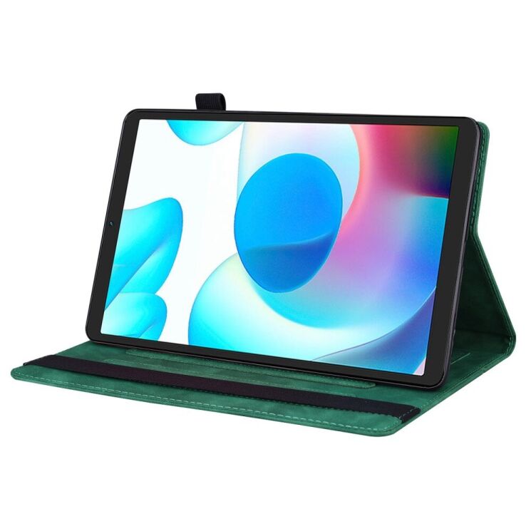 Чохол Deexe Business Style для Realme Pad mini - Green: фото 4 з 8