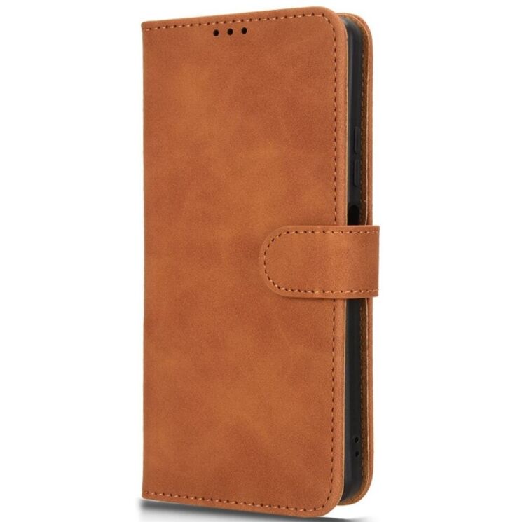 Чохол Deexe Classic Wallet для Blackview Shark 8 - Brown: фото 6 з 6