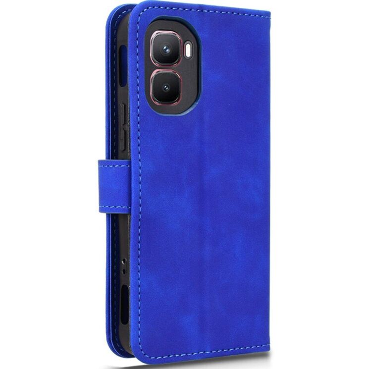 Чехол Deexe Classic Wallet для Infinix GT 50 Pro - Blue: фото 6 из 7