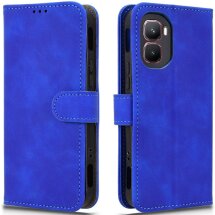 Чехол Deexe Classic Wallet для Infinix GT 50 Pro - Blue: фото 1 из 7
