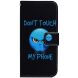Чехол Deexe Life Style Wallet для Infinix Note 30 VIP - Don't Touch My Phone (338715I). Фото 4 из 8