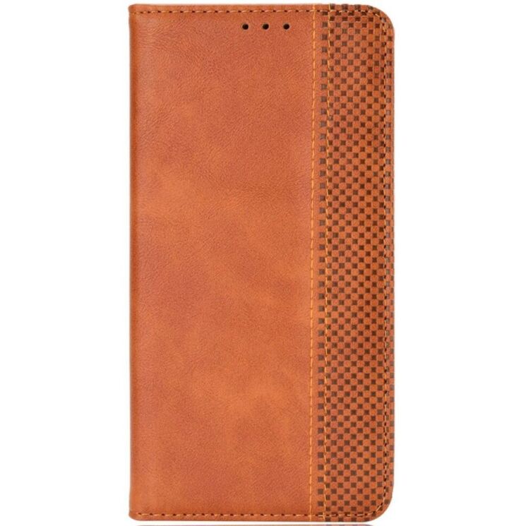 Чехол Deexe Retro Style для Google Pixel 8 Pro - Brown: фото 6 из 9