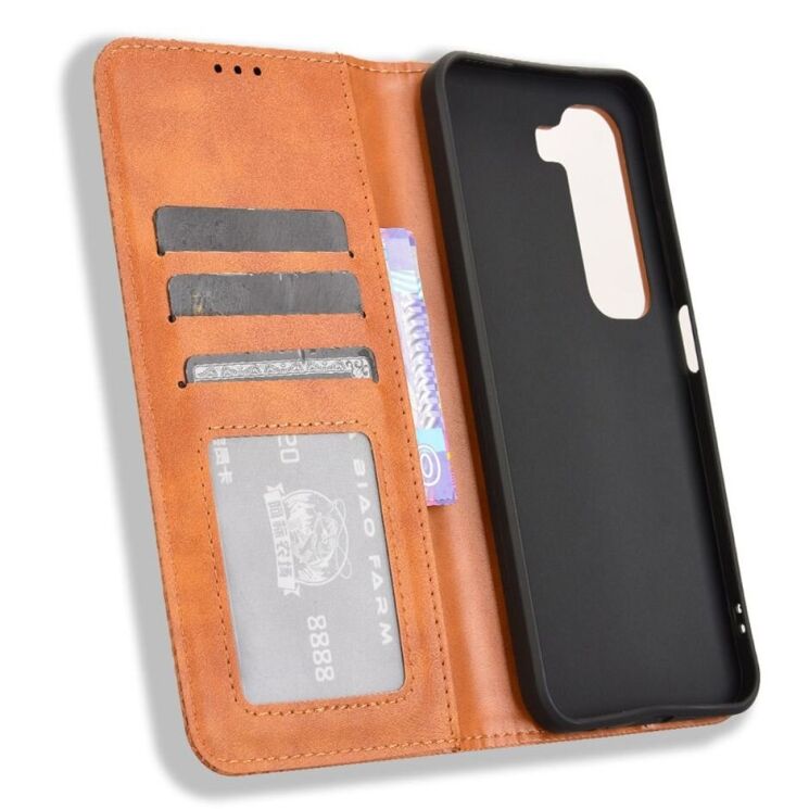 Чехол Deexe Retro Style для Infinix Hot 50 - Brown: фото 4 из 8