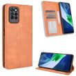 Чехол Deexe Retro Style для Infinix Note 10 Pro (X695C) - Brown (299400Z)