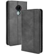 Чехол Deexe Retro Style для Nokia C30 - Black (283008B)