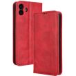 Чехол Deexe Retro Style для Nothing CMF Phone 1 - Red (370914R)
