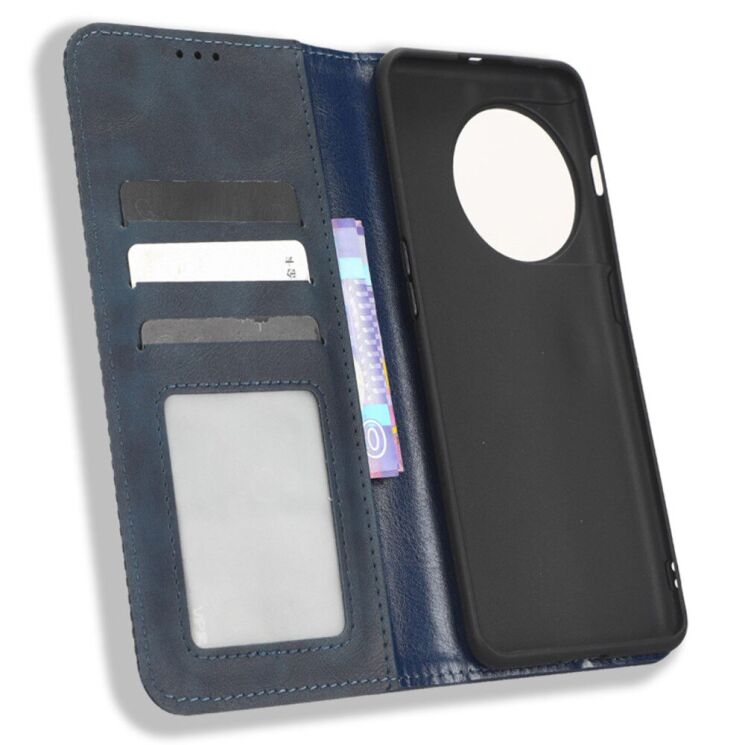 Чехол Deexe Retro Style для OnePlus 11 - Blue: фото 4 из 8