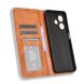 Чехол Deexe Retro Style для OPPO A3x / A3 / A40m - Brown (365302Z). Фото 4 из 7