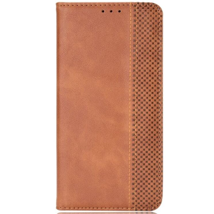 Чехол Deexe Retro Style для OPPO A3x / A3 / A40m - Brown: фото 5 из 7