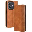 Чехол Deexe Retro Style для OPPO A3x / A3 / A40m - Brown (365302Z)