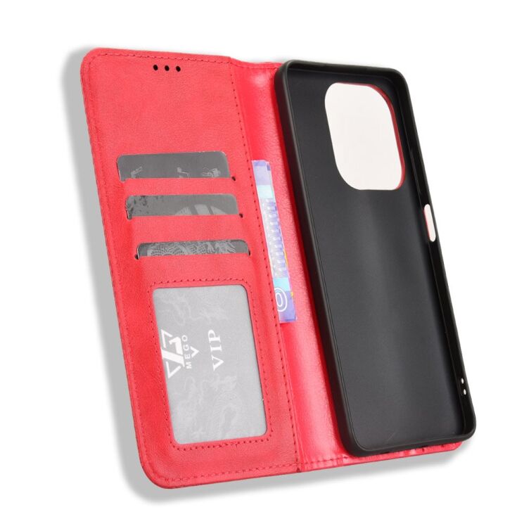 Чохол Deexe Retro Style для OPPO A5x - Red: фото 4 з 16