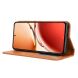 Чохол Deexe Retro Style для OPPO Reno 12 F/FS - Brown (360101Z). Фото 3 з 7