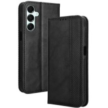 Чехол Deexe Retro Style для Samsung Galaxy A16 (A165) - Black: фото 1 из 7
