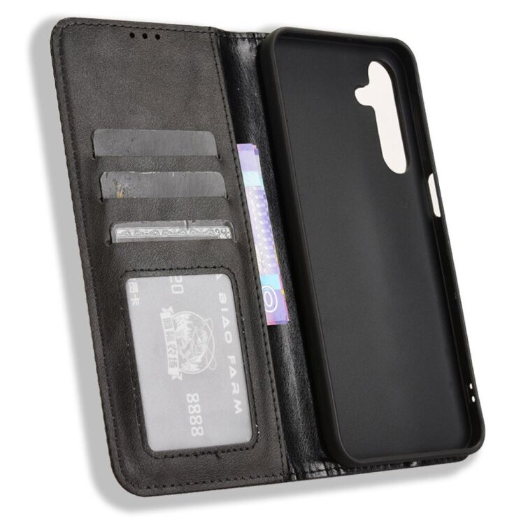 Чохол Deexe Retro Style для Samsung Galaxy A16 (A165) - Black: фото 4 з 7