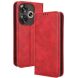 Чехол Deexe Retro Style для Xiaomi Poco F6 - Red (355002R). Фото 1 из 7