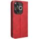 Чехол Deexe Retro Style для Xiaomi Poco F6 - Red (355002R). Фото 6 из 7