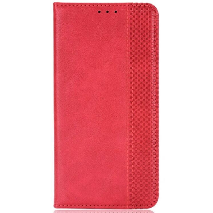 Чохол Deexe Retro Style для Xiaomi Redmi 14C / Redmi A4 5G / Poco C75 - Red: фото 2 з 7