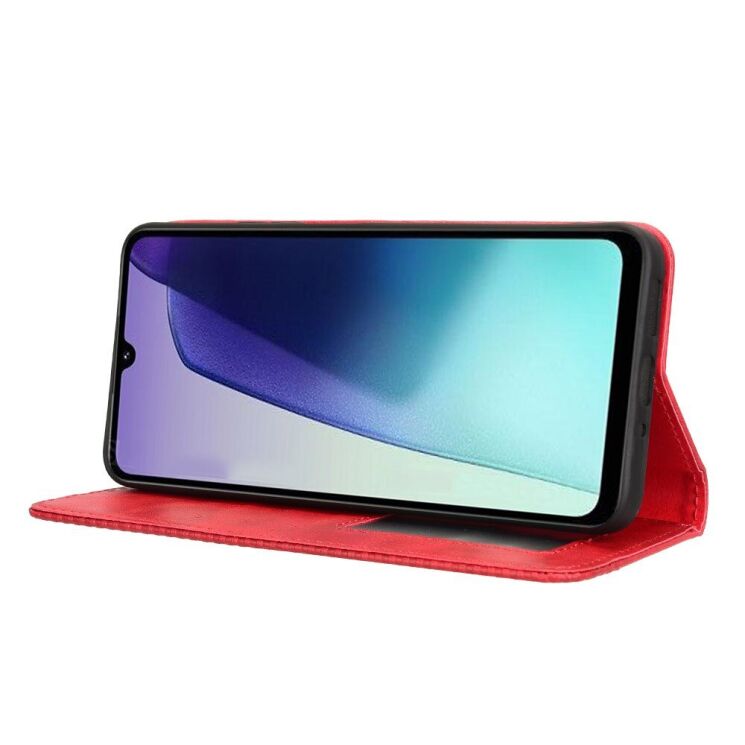 Чохол Deexe Retro Style для Xiaomi Redmi 14C / Redmi A4 5G / Poco C75 - Red: фото 5 з 7
