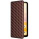 Чехол Deexe Rhombus Book для Blackview Shark 8 / Oscal Tiger 12 - Brown (378104Z). Фото 5 из 6