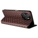Чехол Deexe Rhombus Book для Blackview Shark 8 / Oscal Tiger 12 - Brown (378104Z). Фото 4 из 6