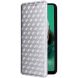 Чехол Deexe Rhombus Book для HMD Pulse / Pulse Pro / Pulse Plus - Silver (354521S). Фото 6 из 9