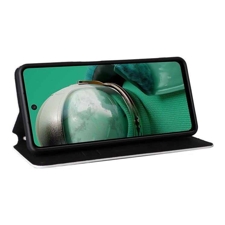 Чехол Deexe Rhombus Book для HMD Pulse / Pulse Pro / Pulse Plus - Silver: фото 3 из 9