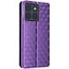 Чохол Deexe Rhombus Book для Motorola Edge 70 - Purple (402107V). Фото 8 з 10