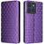 Чохол Deexe Rhombus Book для Motorola Edge 70 - Purple: фото 1 з 10