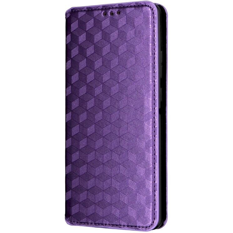 Чохол Deexe Rhombus Book для Motorola Edge 70 - Purple: фото 7 з 10