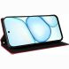Чохол Deexe Rhombus Book для Realme C100i - Red (412505R). Фото 3 з 7