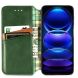 Чехол Deexe Rhombus Wallet для HMD Skyline - Green (365816G). Фото 2 из 9
